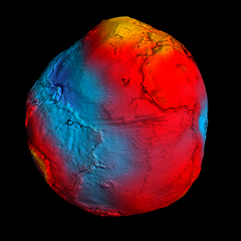 GEOIDAL FORM OF THE WORLD